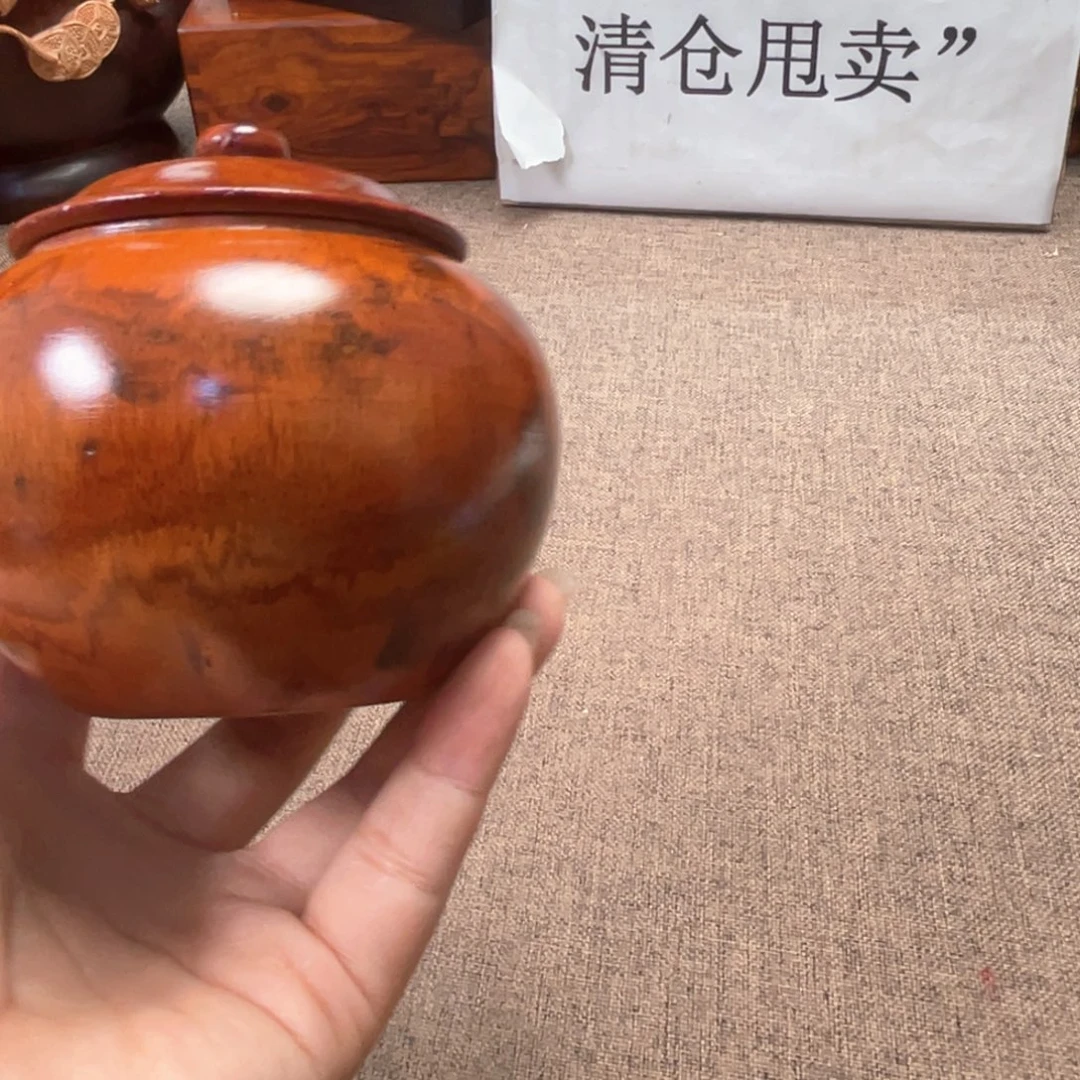黄花梨/降香黄檀新料罐子