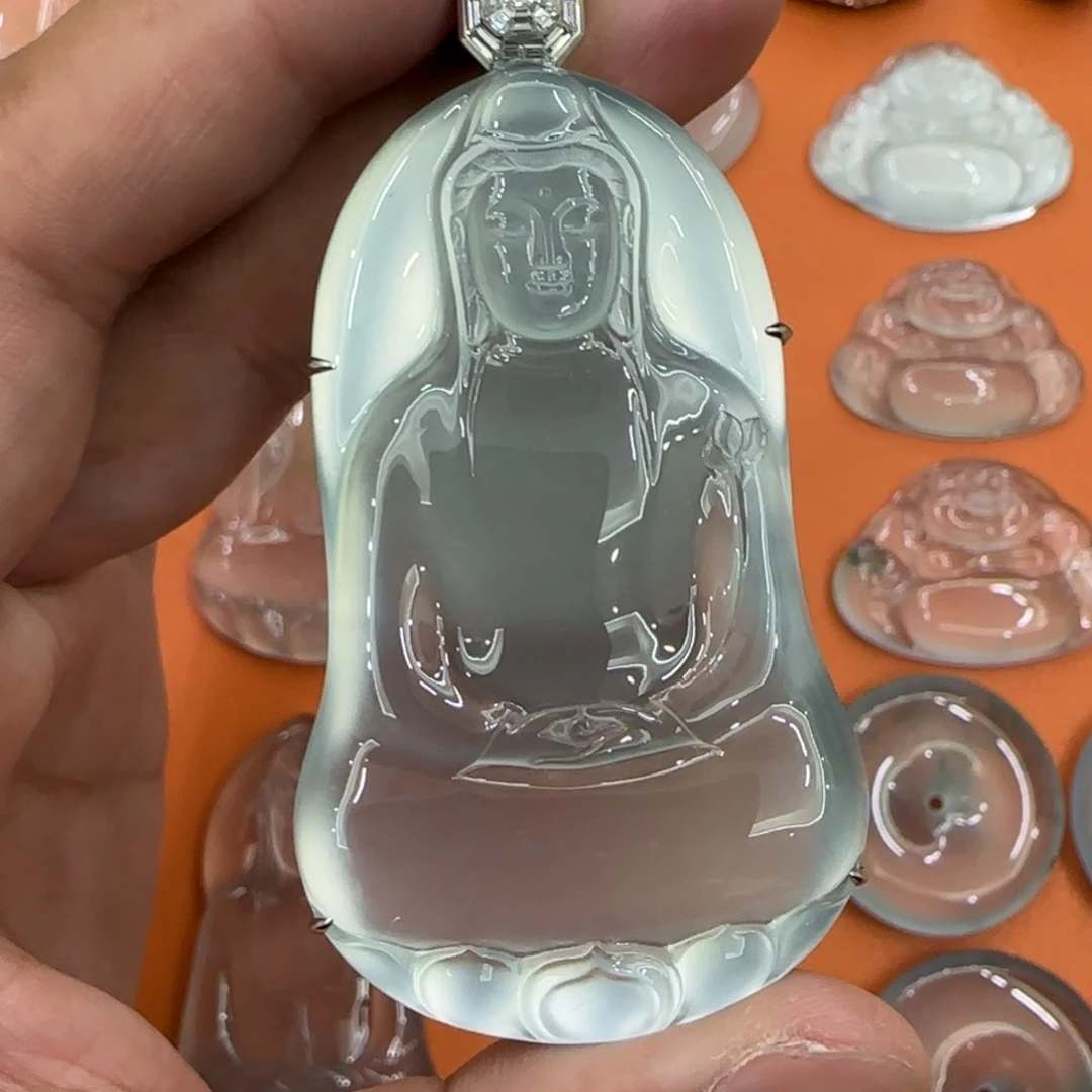 定制翡翠未镶嵌天然