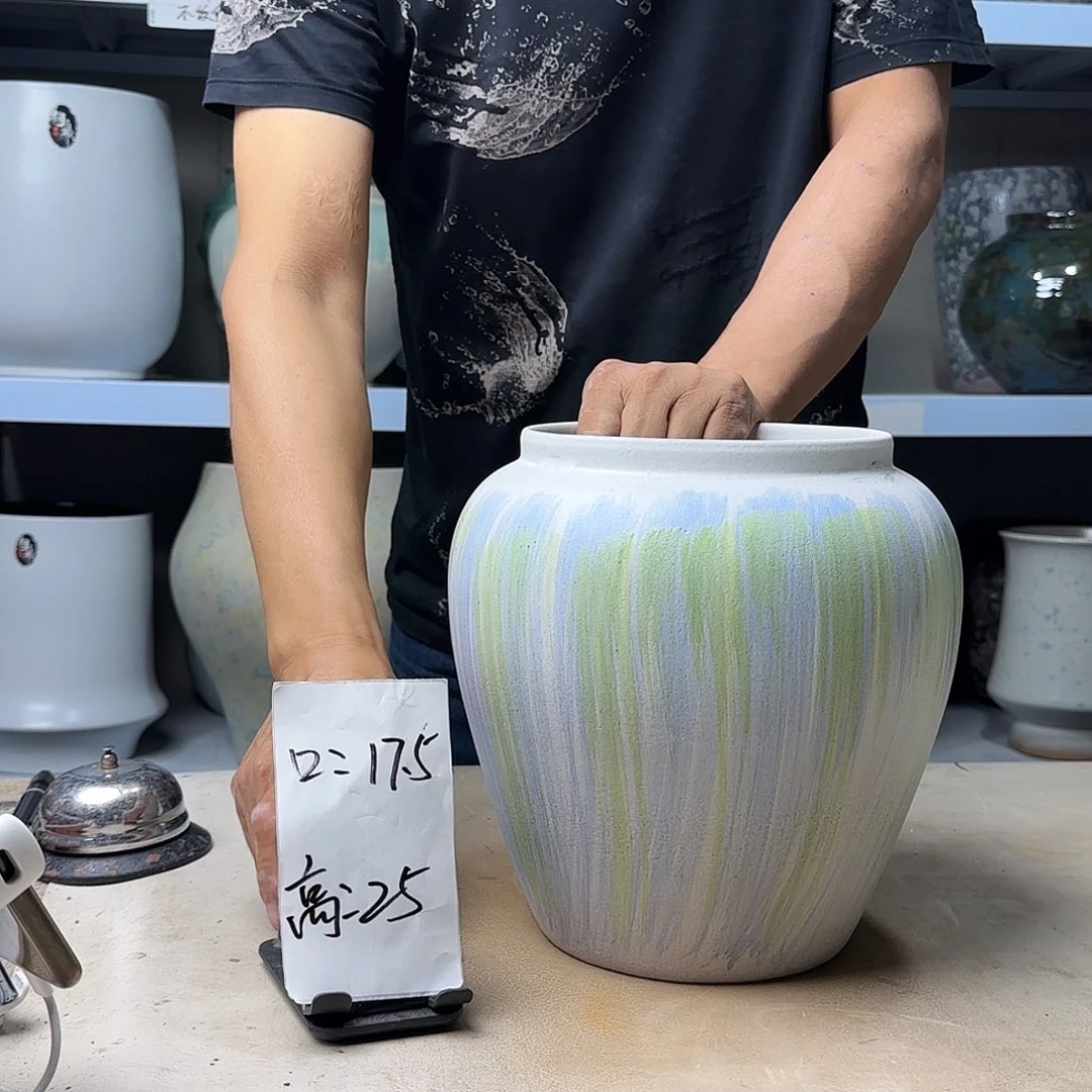 紫砂花盆尺寸17@25
