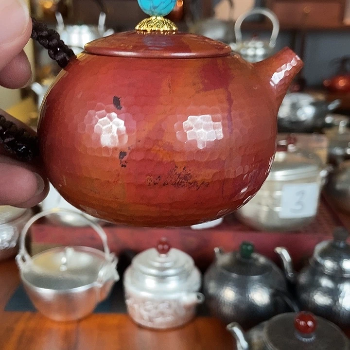 纯手工制作一铜壶制作