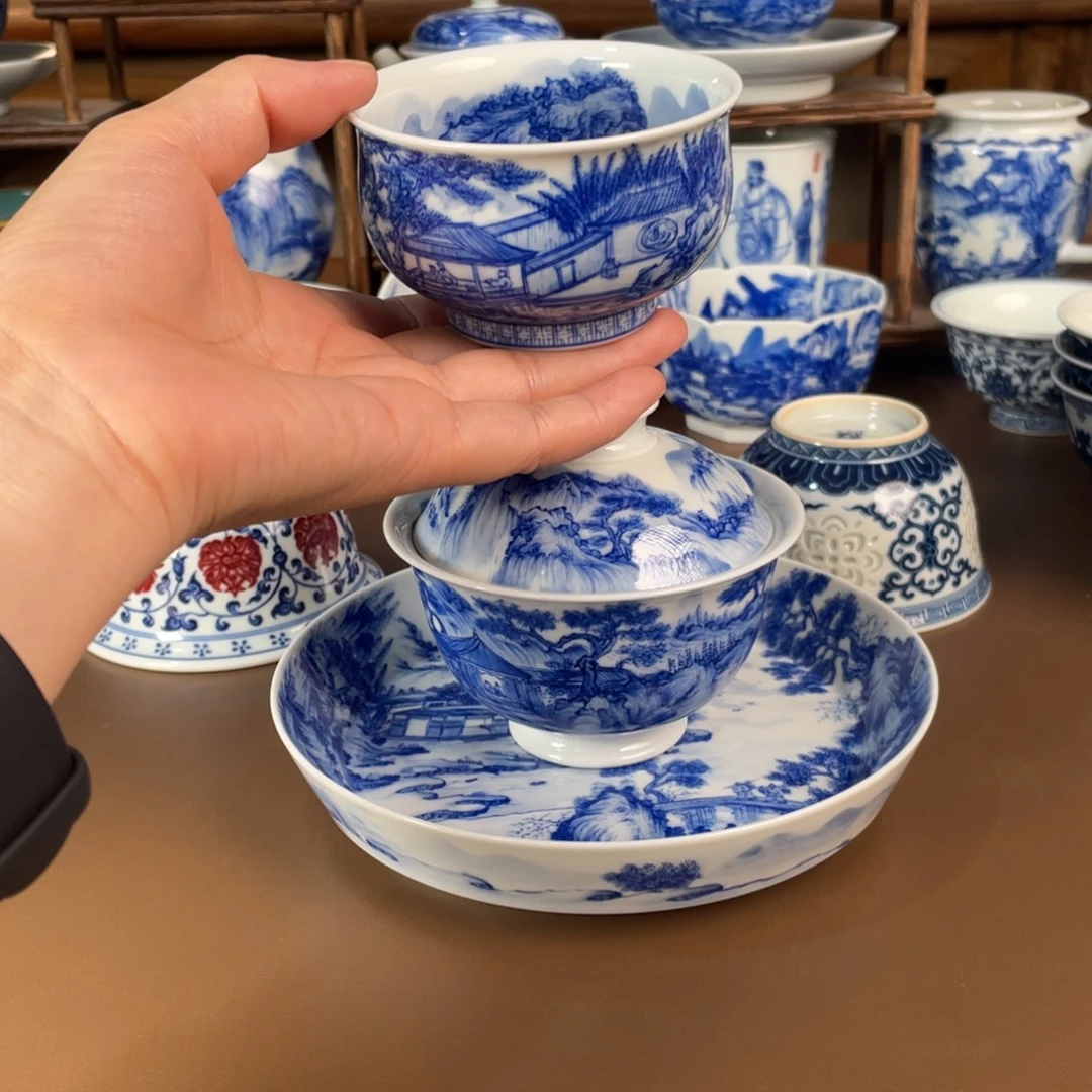 景德镇陶瓷手工手绘