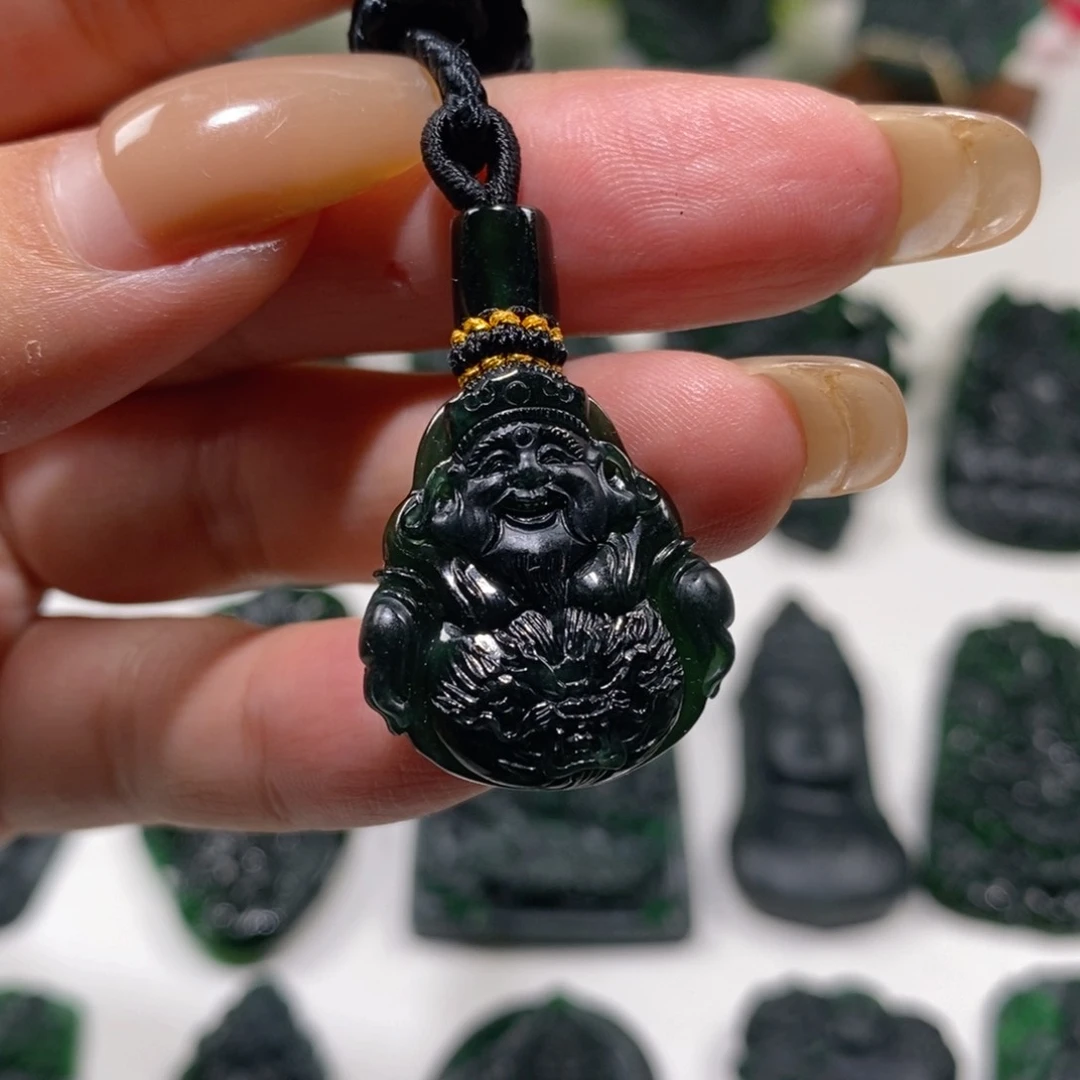 定制翡翠未镶嵌财神t