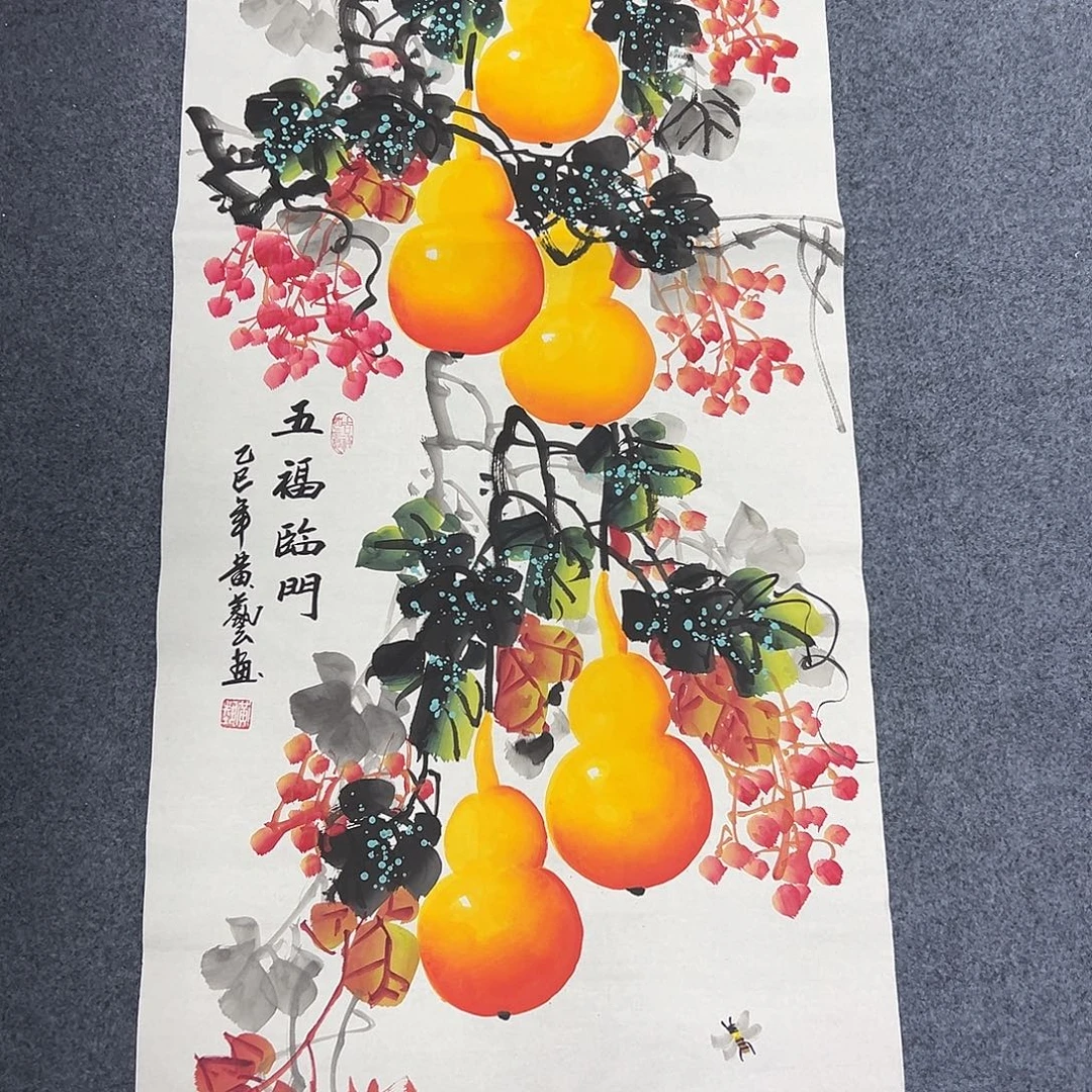 国画国画作品宣纸纯手绘