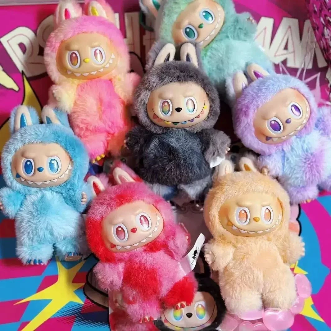 【国版】新3.0搪胶毛绒公仔 3代毛绒公仔好玩玩具潮玩包包钥匙挂件