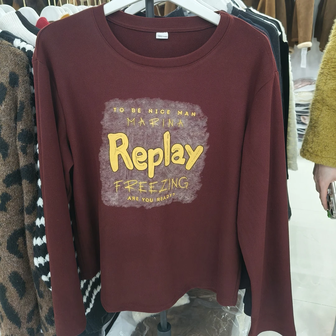 字母时尚休闲百搭上衣-DZ