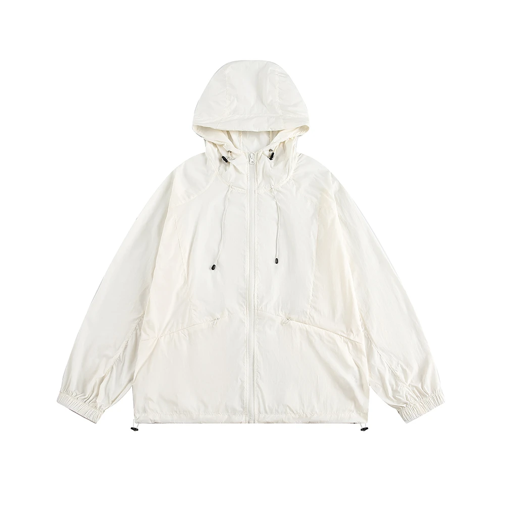 夏季户外防风透气速干防紫外线UPF50+轻薄防晒衣外套-5439