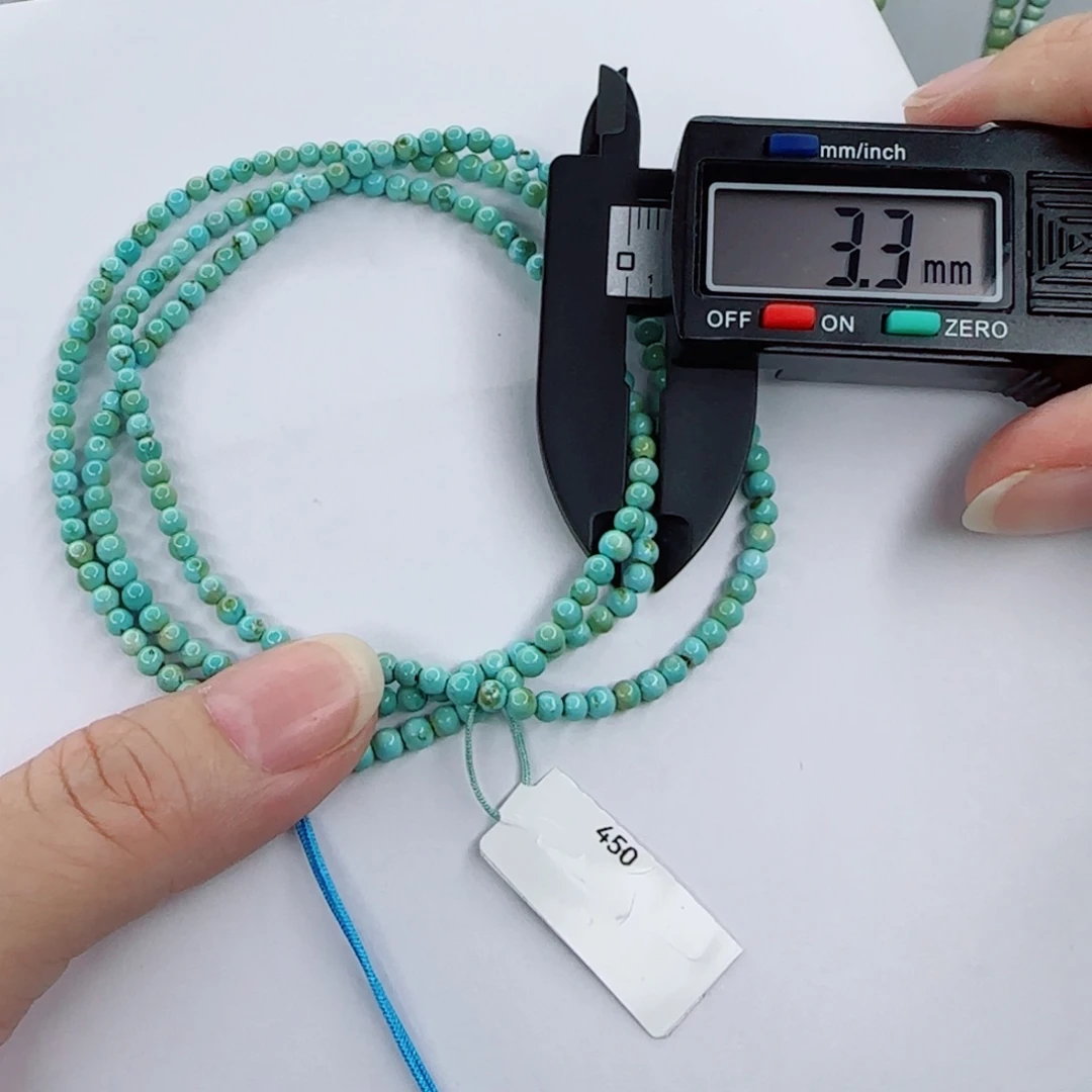 绿松石未镶嵌颈饰