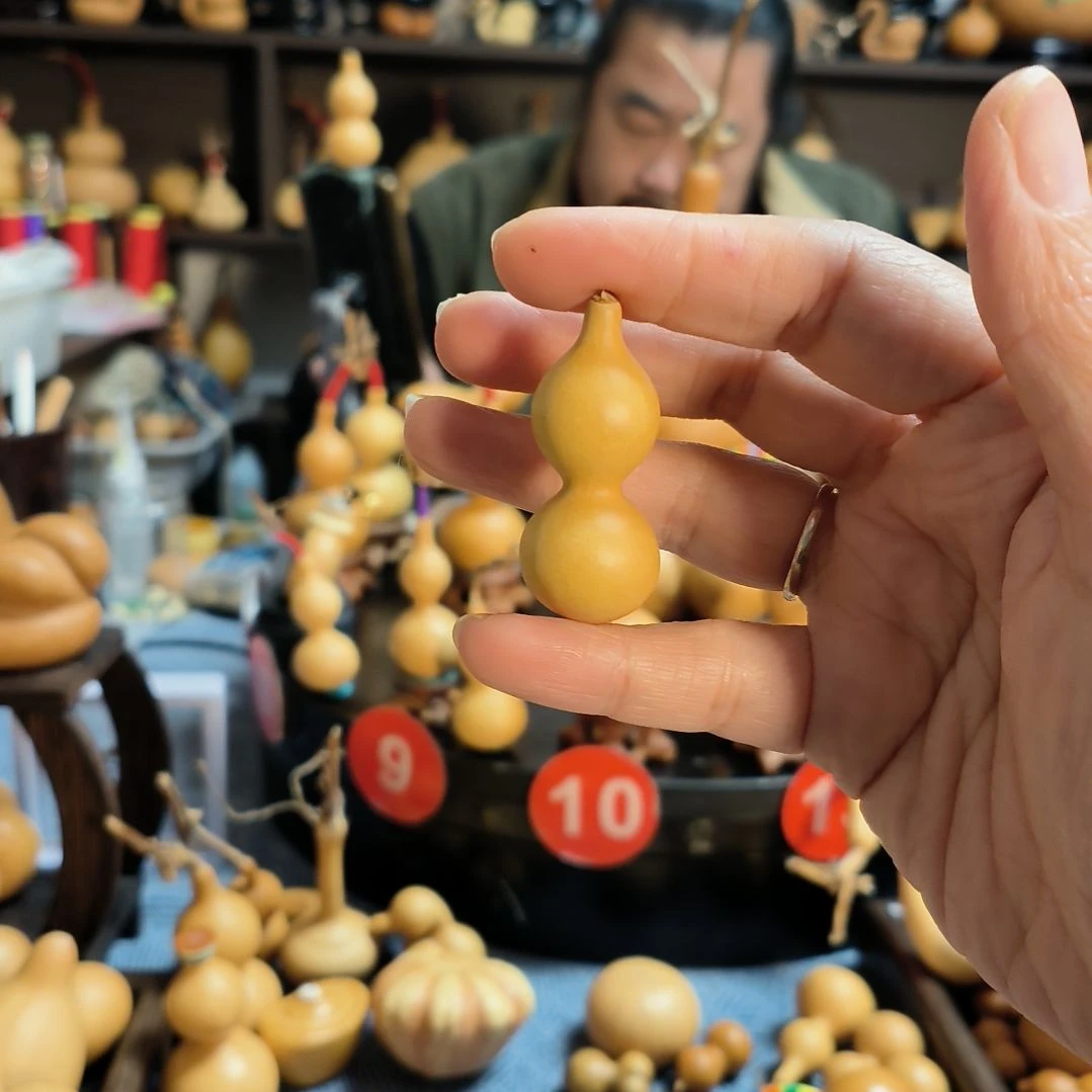 木***ⁱ葫芦福禄双全手把件