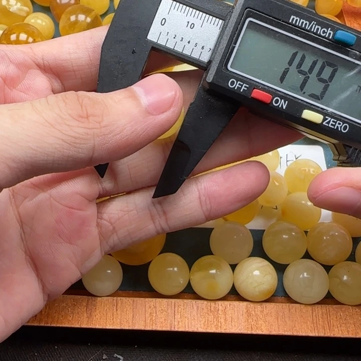 蜜蜡未镶嵌珠宝奇石天然46