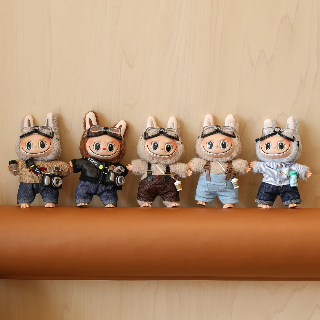 毛绒公仔挂饰女生礼物可DIY定制整套5个玩偶（617➕618➕608➕602➕616