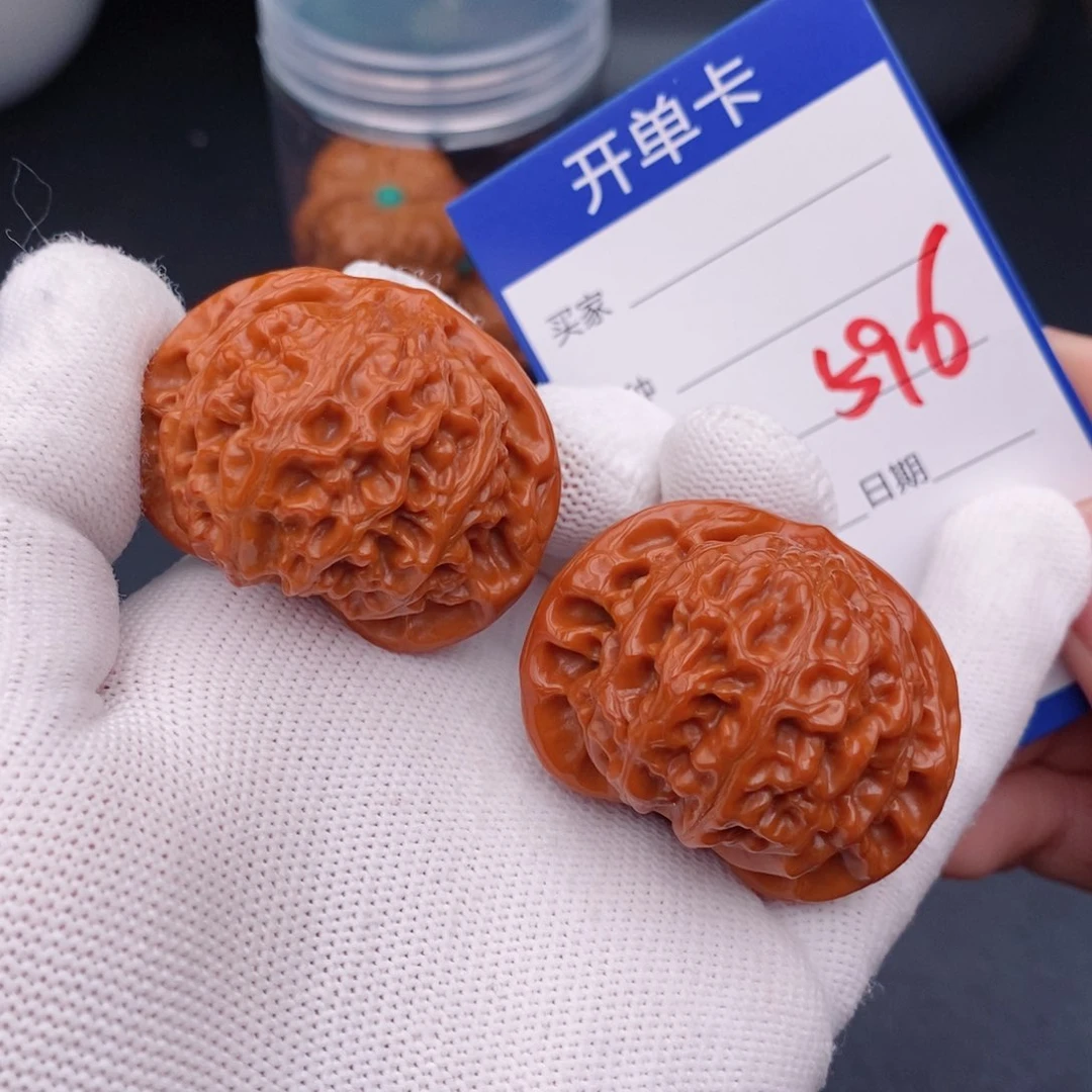 文玩核桃把件42宫灯596