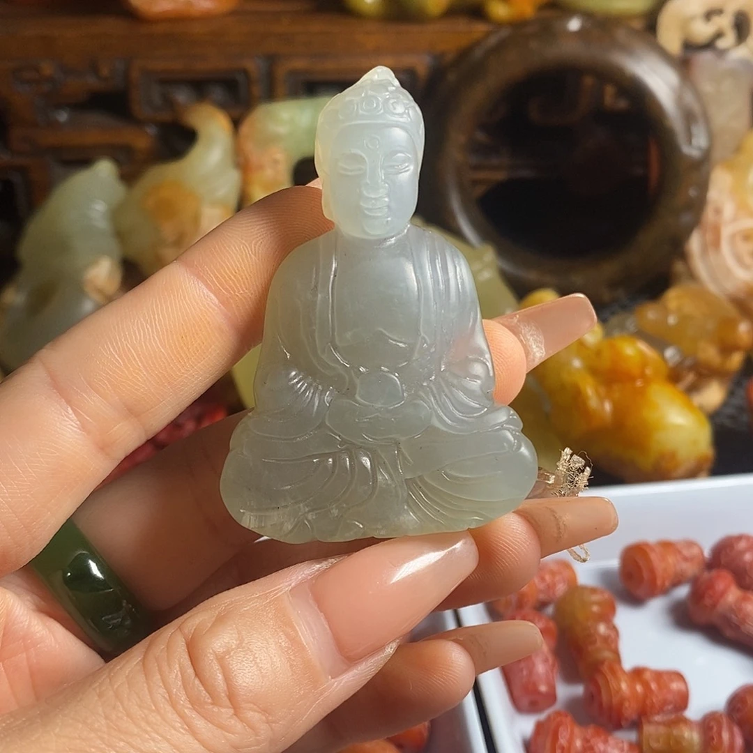 岫岩老玉（透闪石质玉）未镶嵌挂件