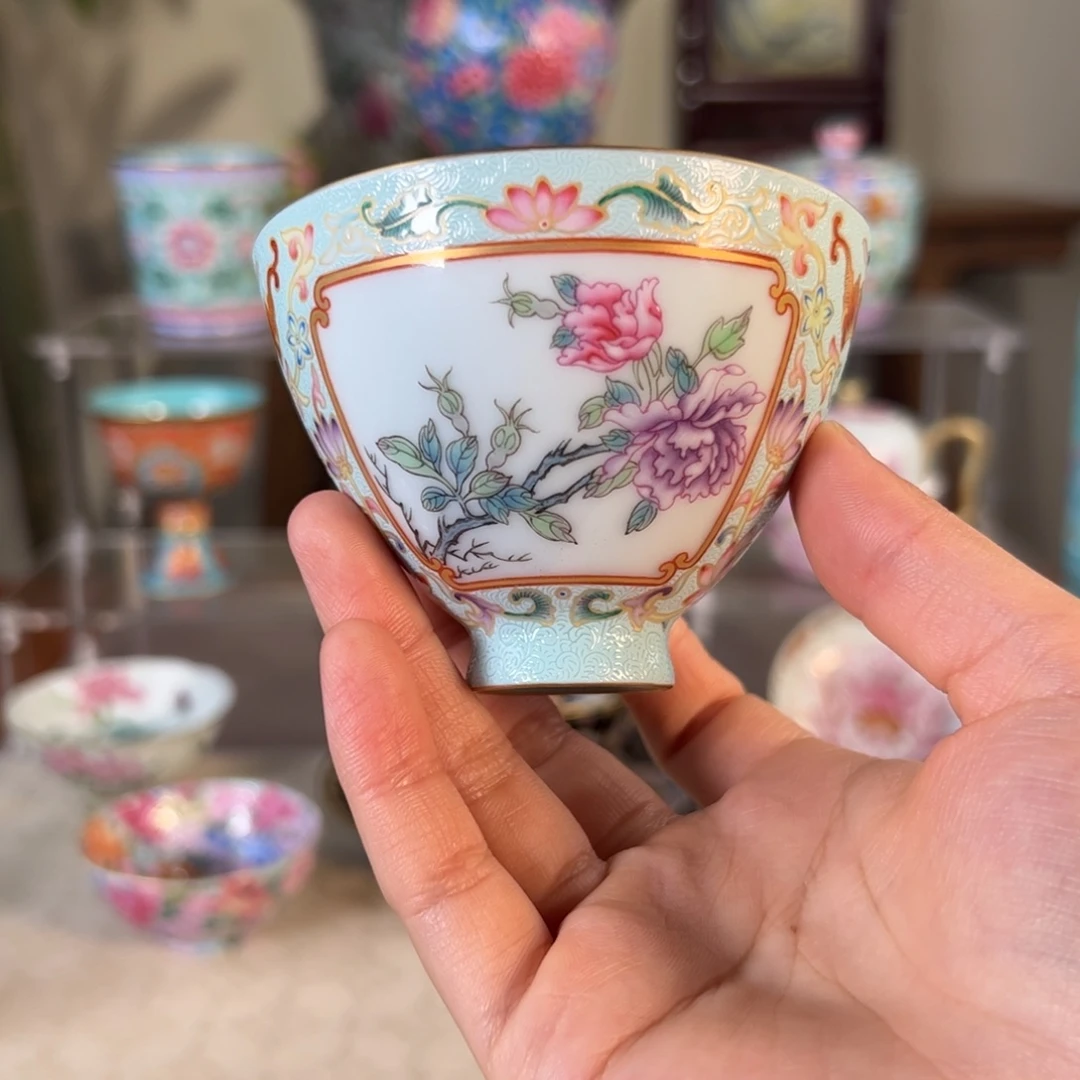纯手工手绘 高端茶器