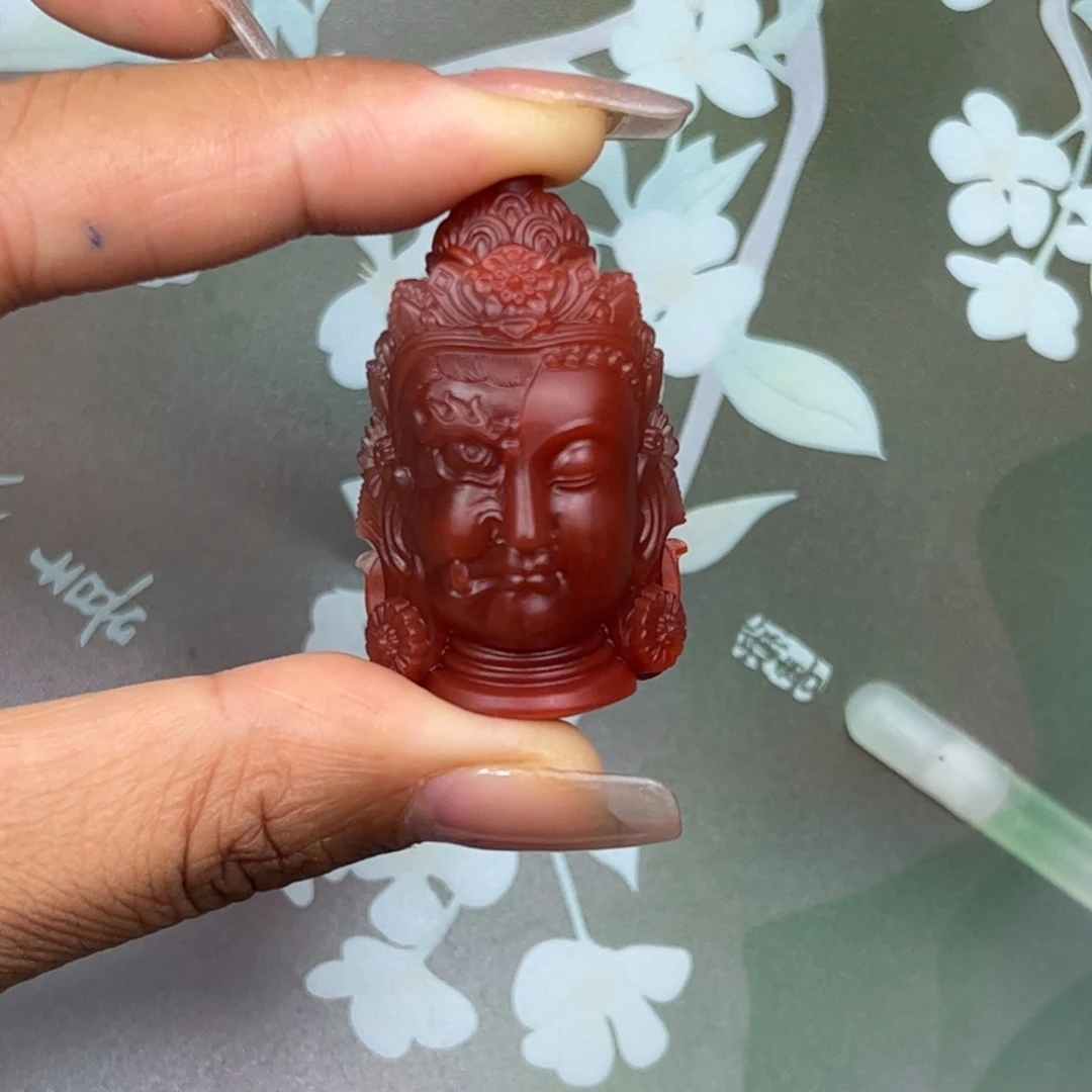 未镶嵌吊坠南红玛瑙
