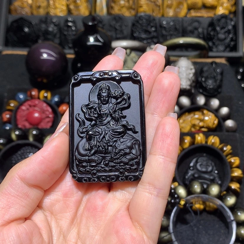 【闪购商品】黑曜岩珠宝奇石未镶嵌小*齐