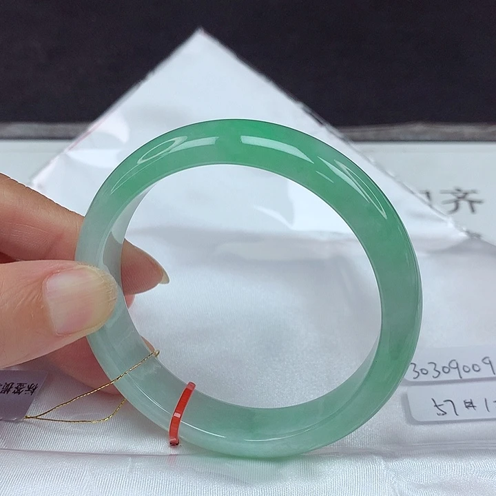 未镶嵌手镯翡翠57圈0917
