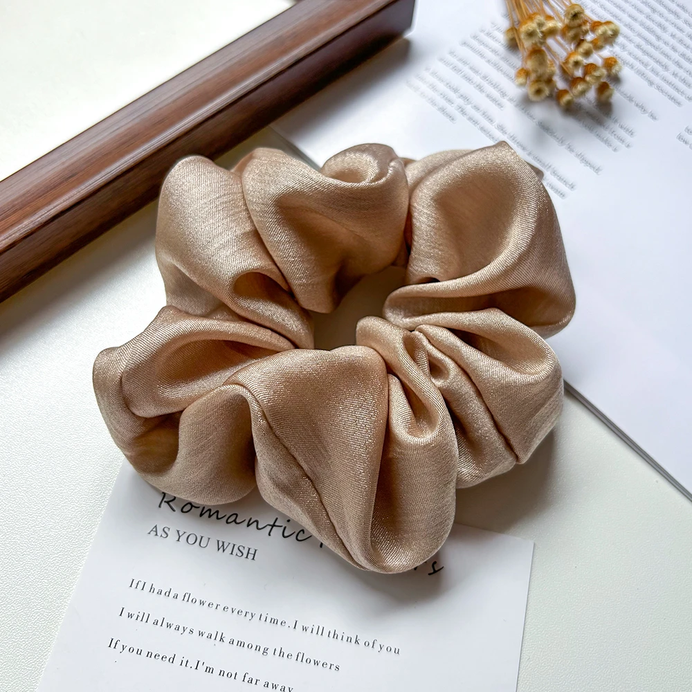 大肠发圈女发绳高级感头绳扎头皮筋2025爆款头花头饰发饰纯色