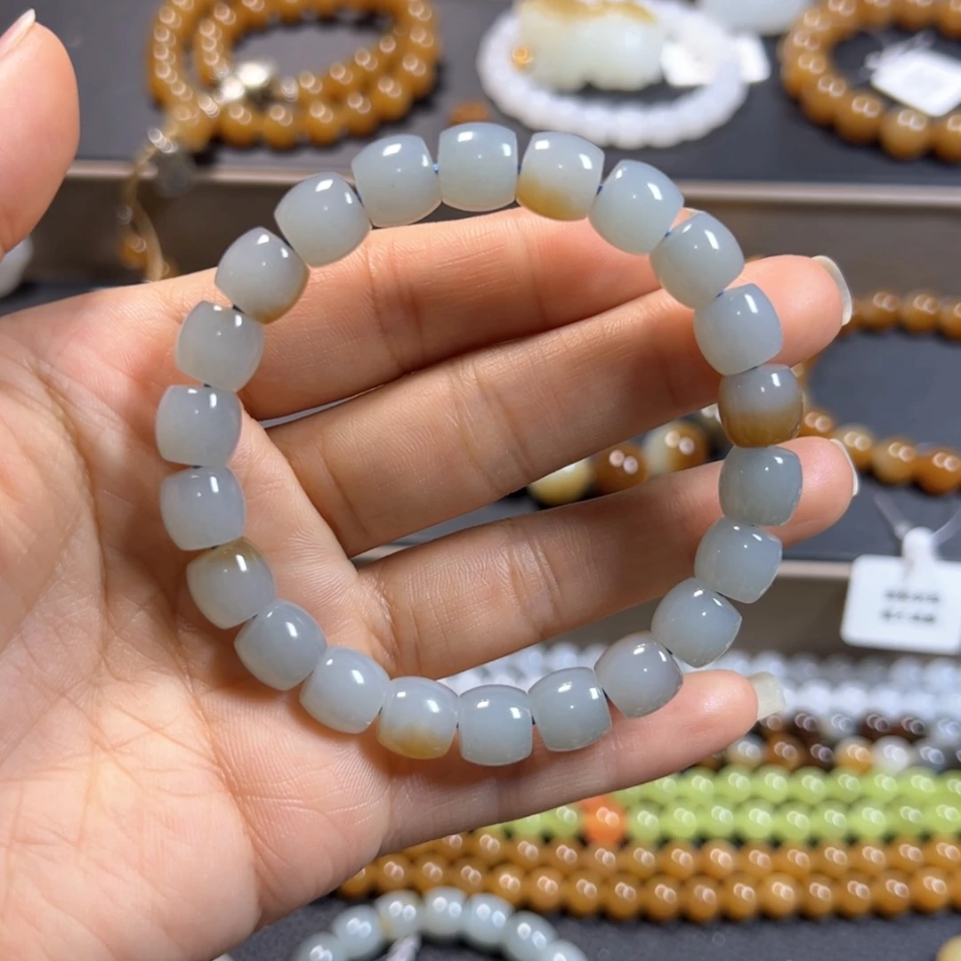 和田玉手链未镶嵌