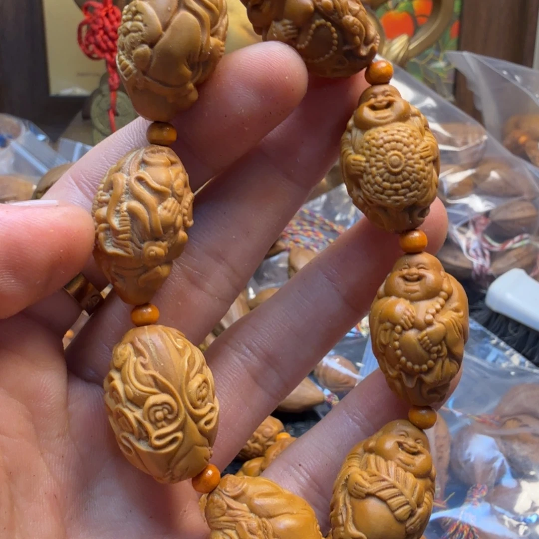 手串/手链橄榄核瑞兽弥勒fuli