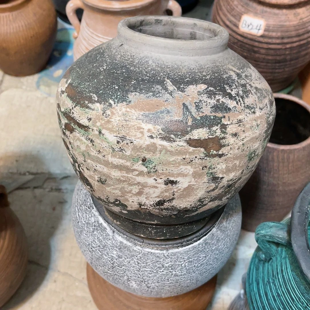 红陶无孔无孔口径9高度20