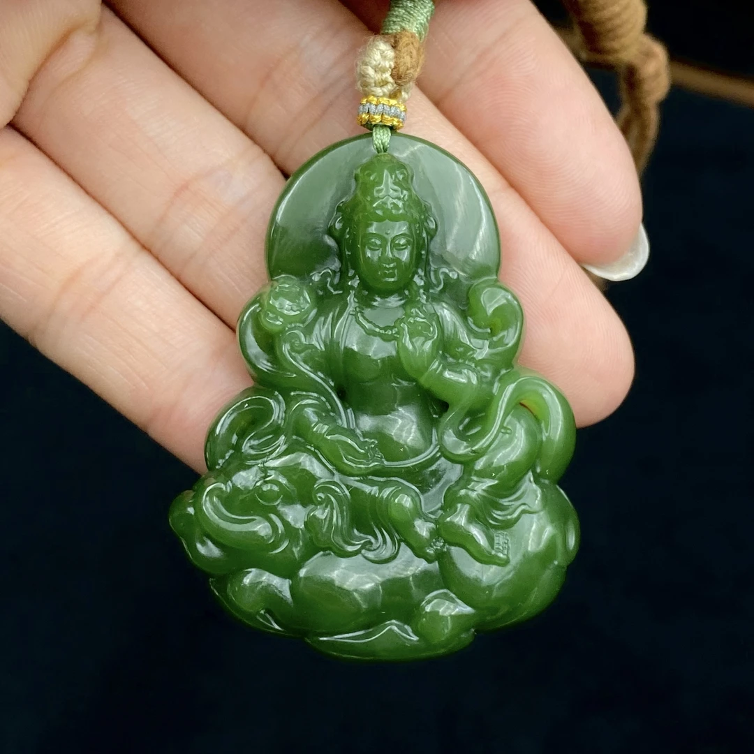 【慧子臻选】粉绿普贤颈饰LM09