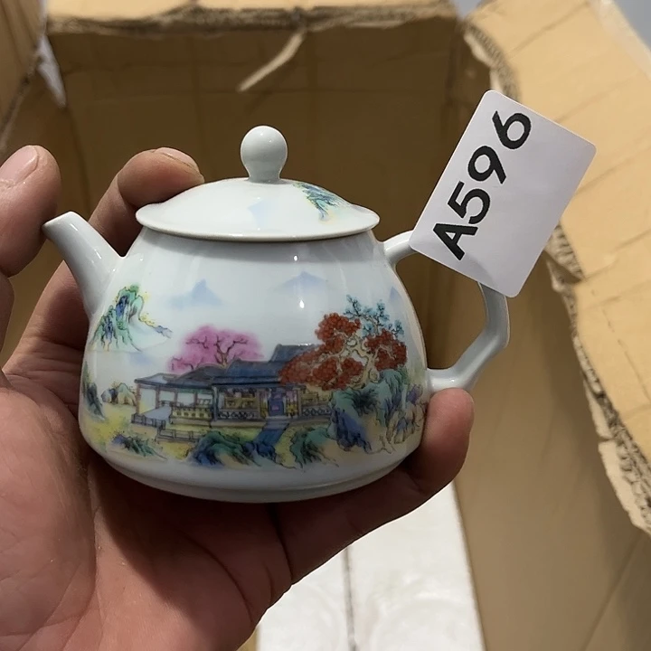 茶具默认微瑕瓷器、茶具、壶、摆件，介意勿拍
