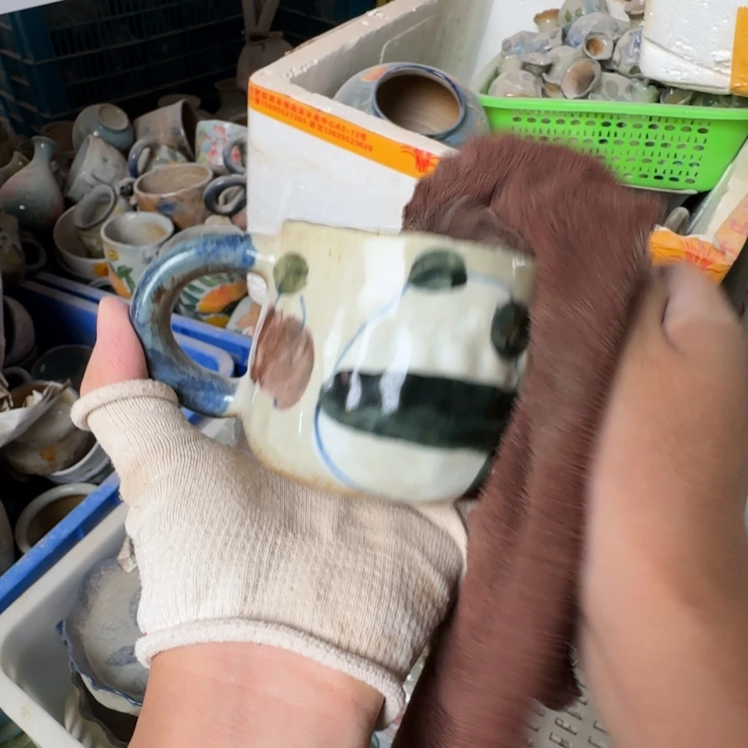 景德镇釉下彩陶瓷瑕疵慎拍127