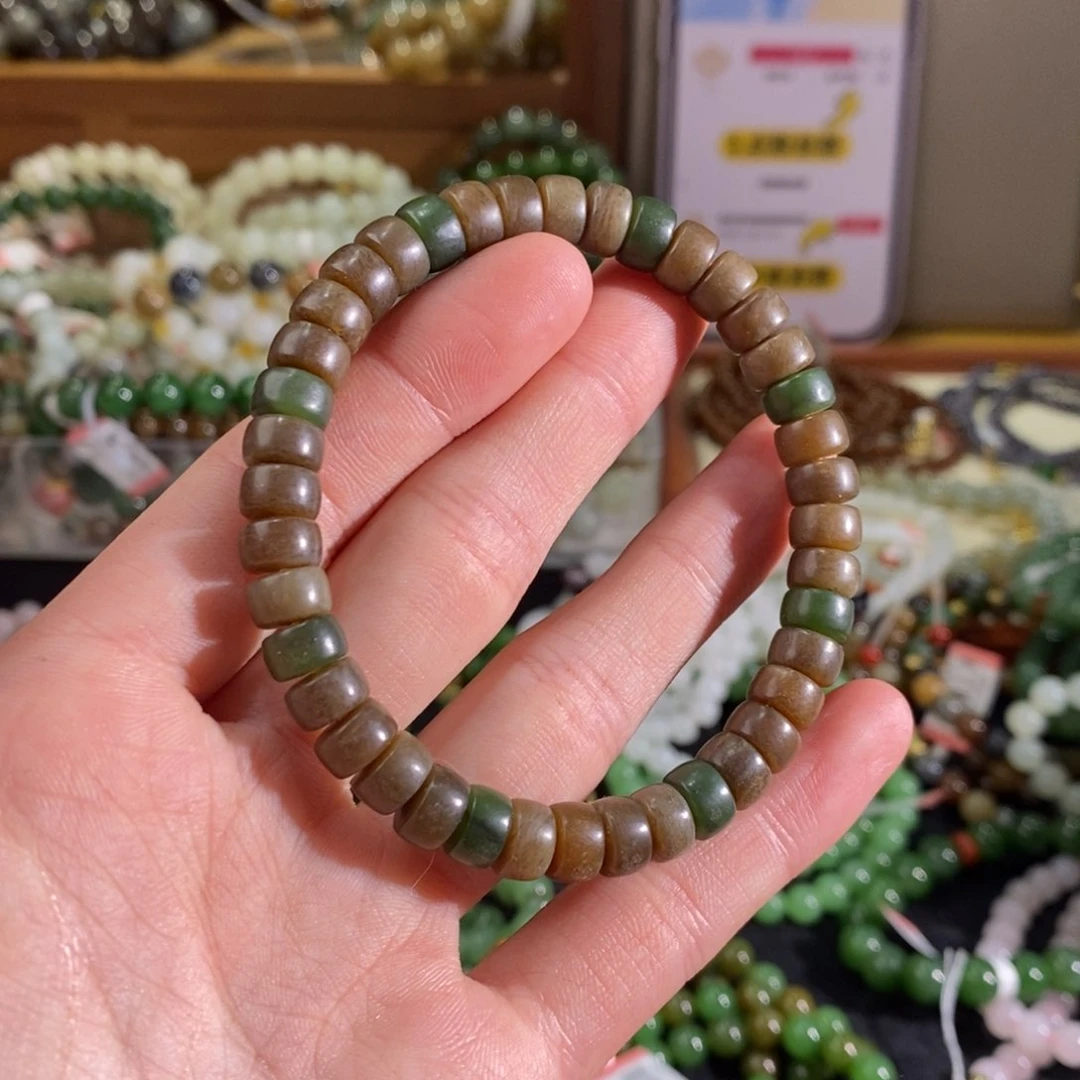 和田玉手链未镶嵌