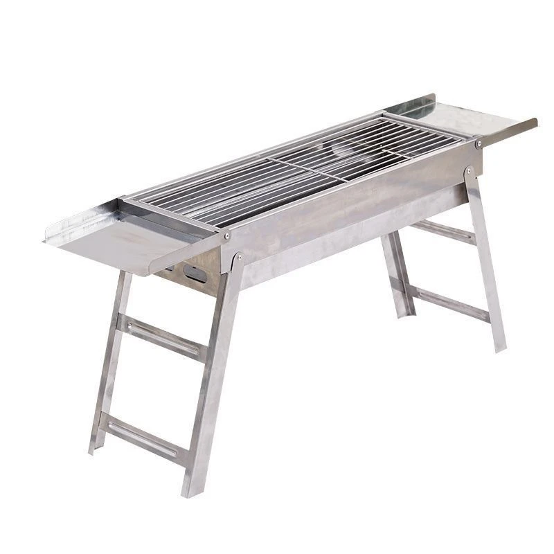 不锈钢烧烤炉户外烧烤架折叠烧烤架家用不锈钢烧烤架烧烤工具全套