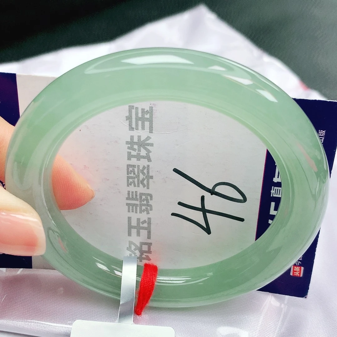 翡翠未镶嵌手镯缅甸天然a货翡翠手镯