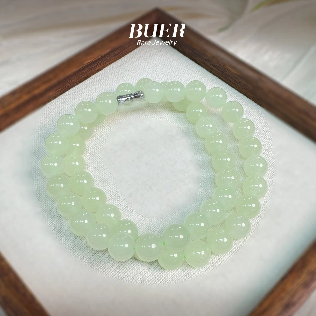 【不二】和田玉项链9.5mm+（多样性发）