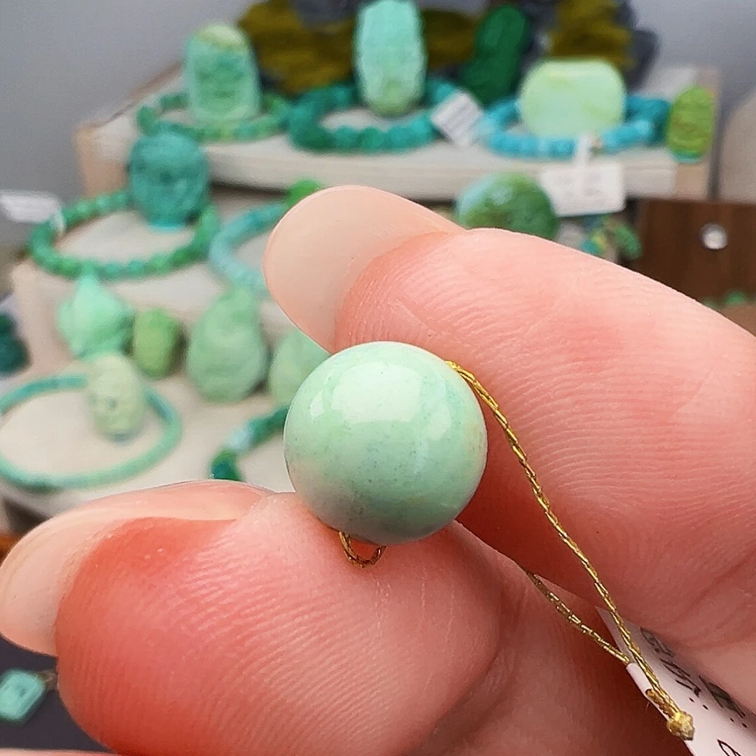 绿松石未镶嵌主播万珍