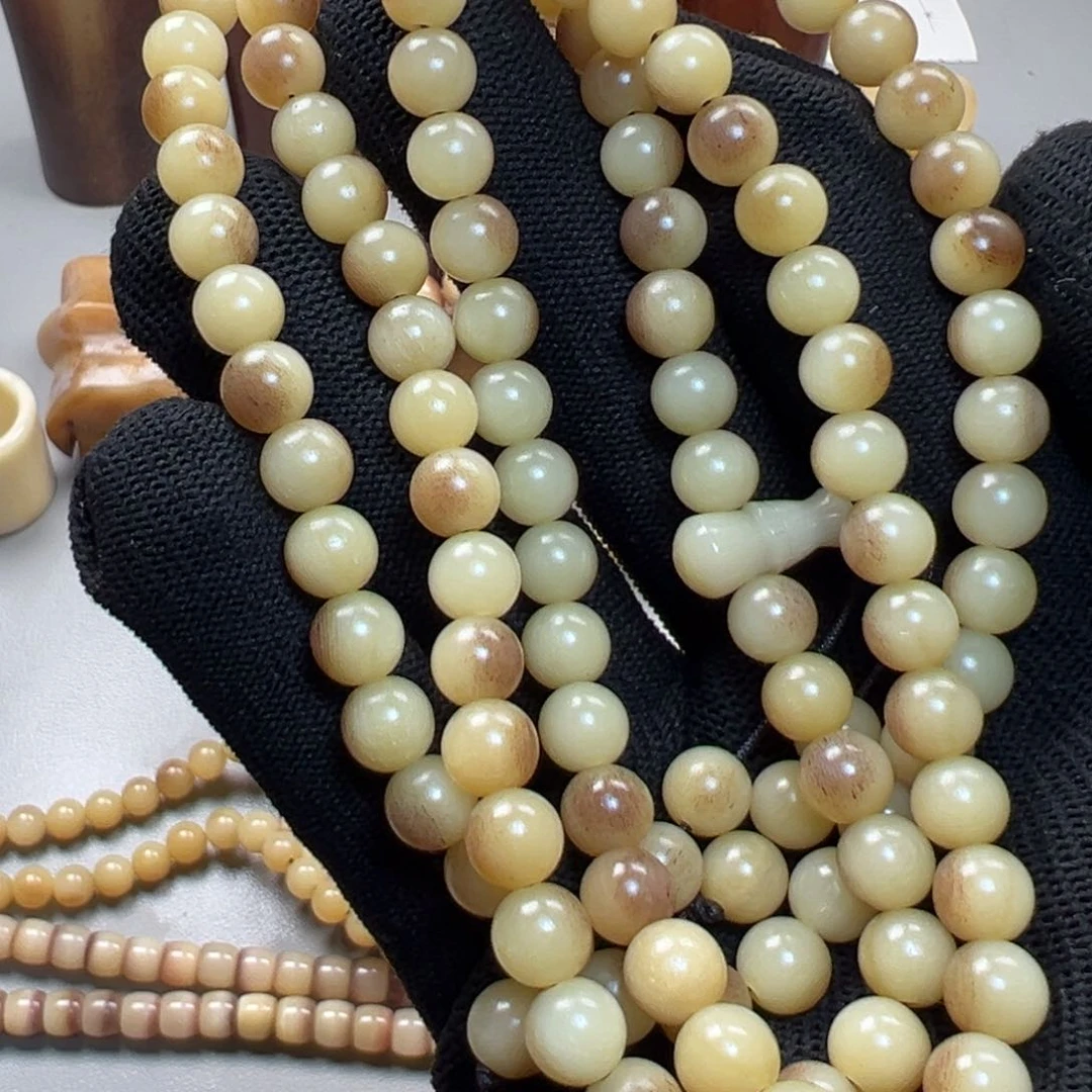 驼骨手串/手链D****X精品驼108满纹手链