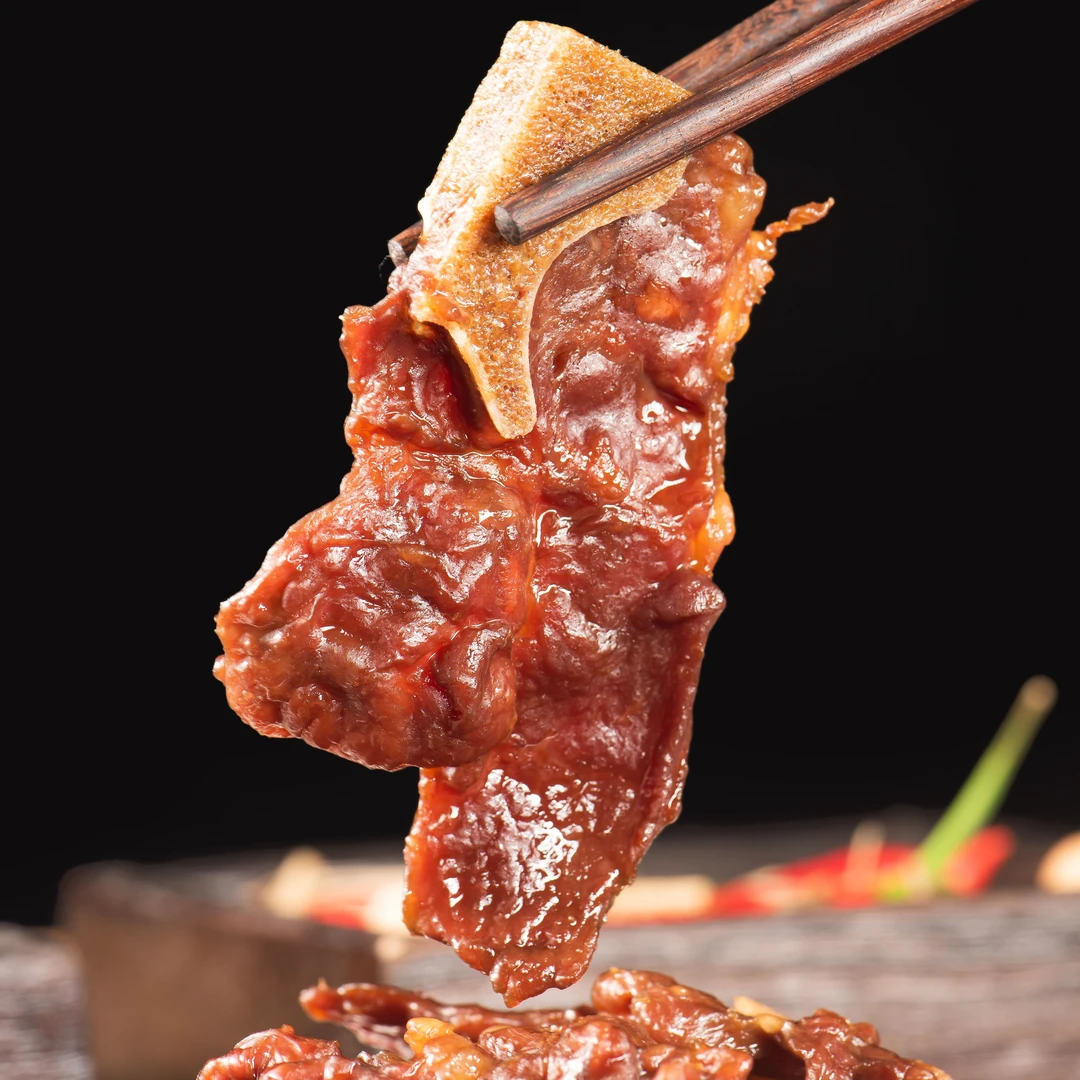 广进祥秘制酱龙骨猪仔骨248克骨中肉猪龙骨酱猪排下饭菜年货