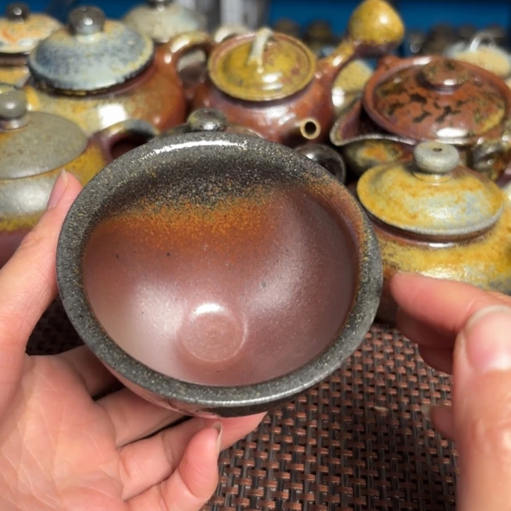 茶杯紫砂大束口杯160 C