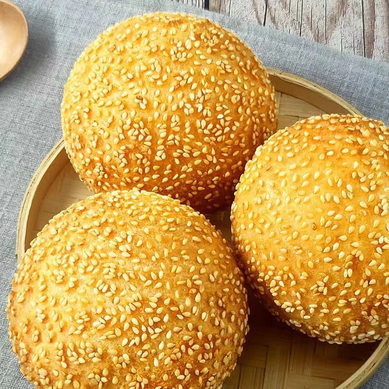 大号芝麻球豆沙馅麻圆麻球半成品商用油炸早餐速食批发