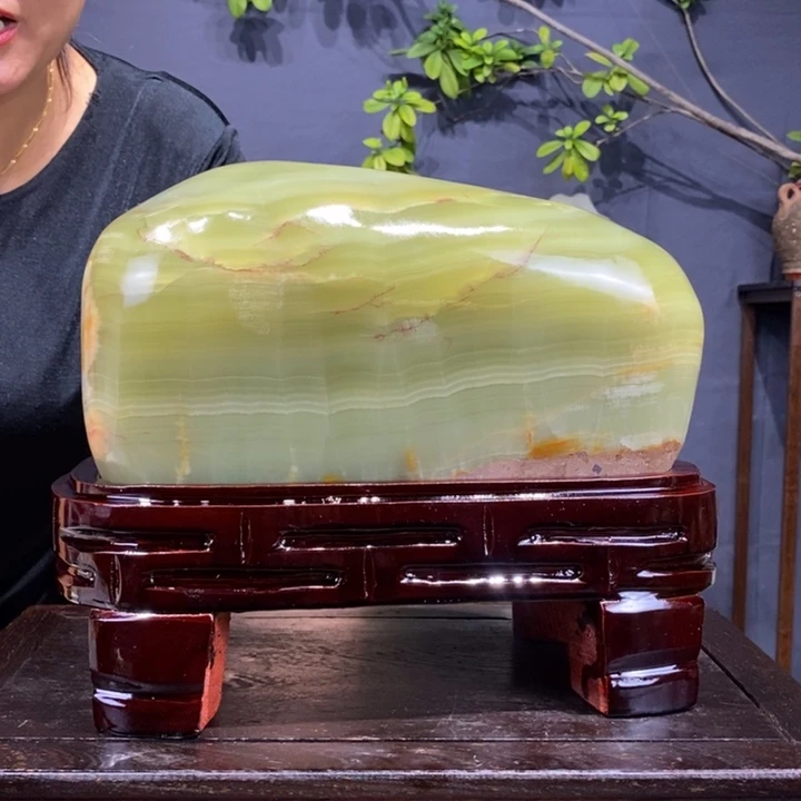 石材精品古青石摆件