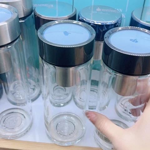 万象玻璃单层U148，驼灰色470毫升