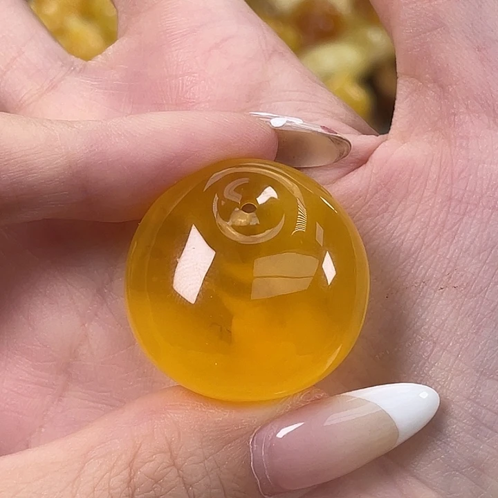 琥珀未镶嵌珠宝奇石琥珀蜜蜡J20