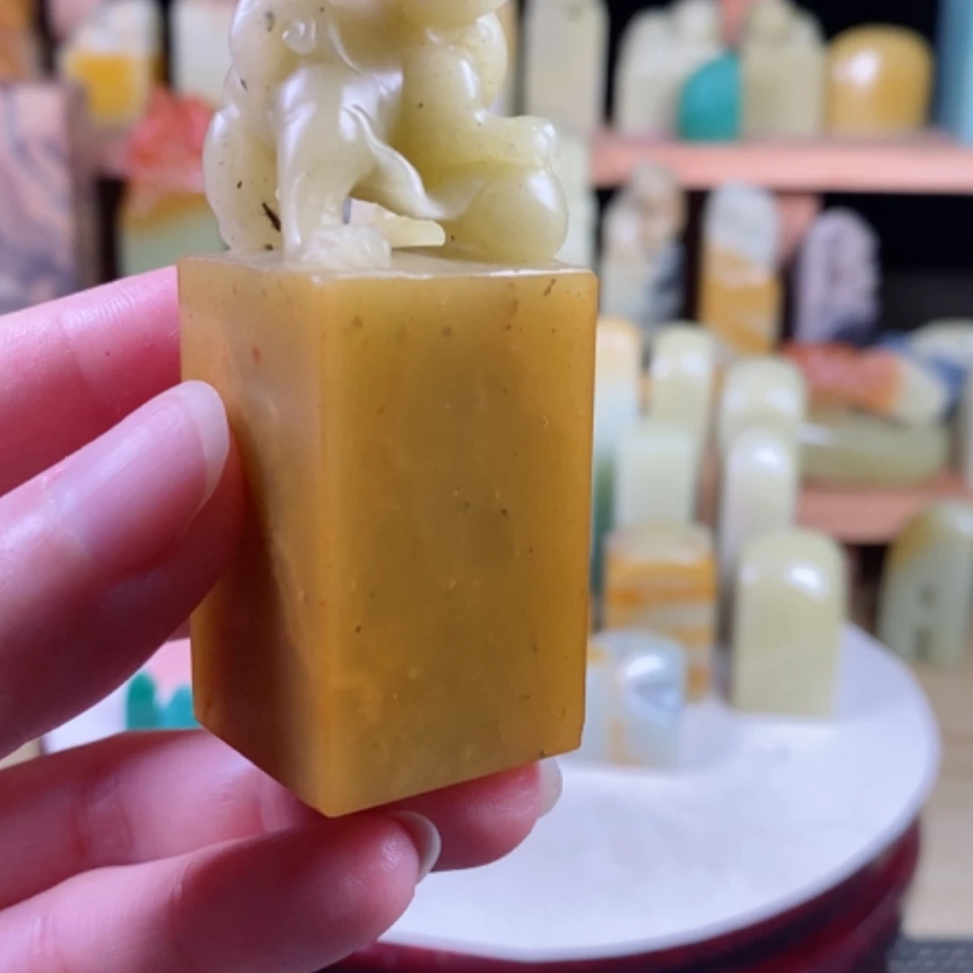 【闪购商品】青田石封门菜花黄……