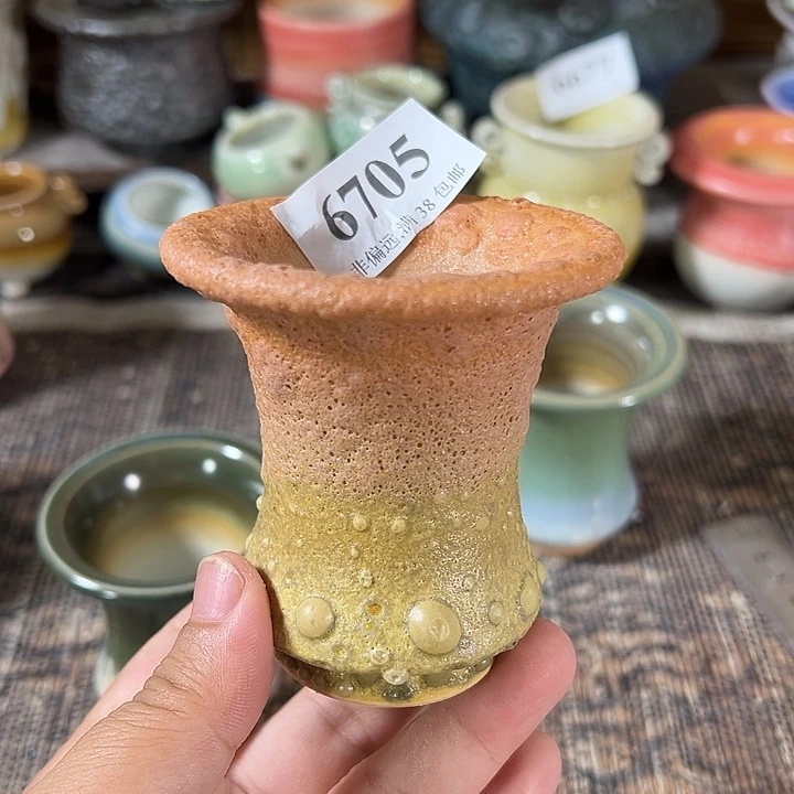 口5 手工花盆满30包邮