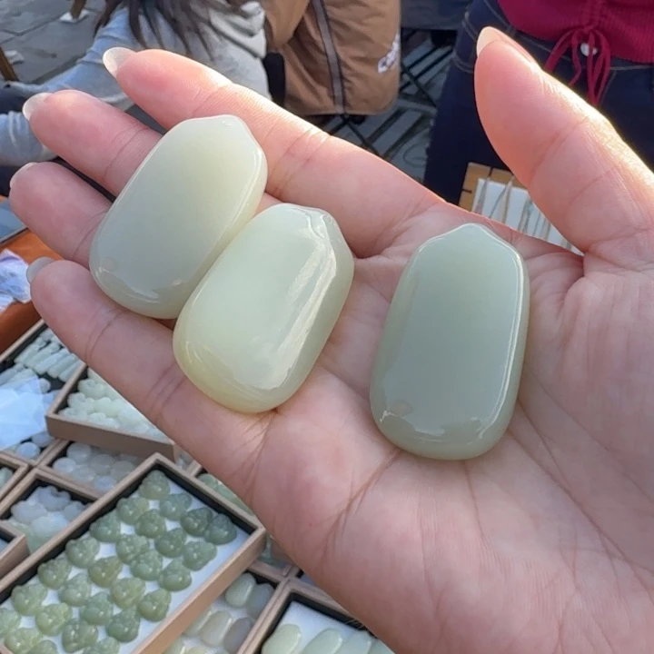 颈饰未镶嵌和田玉40多样性发货拍一发一的话