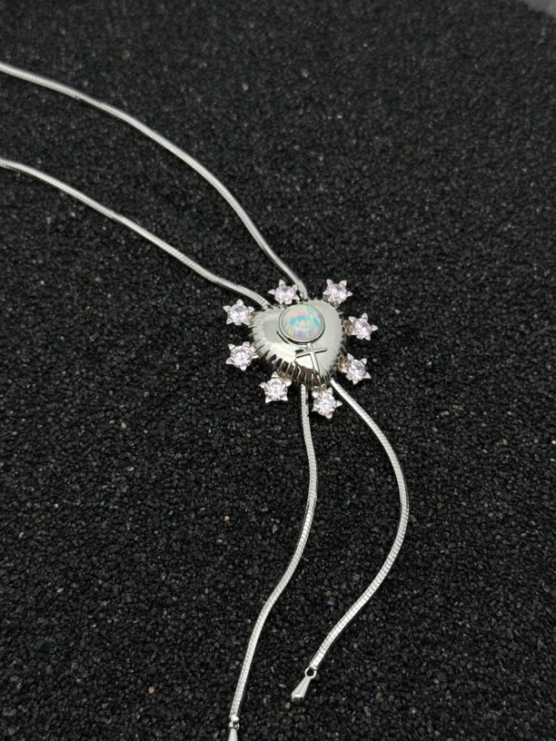 铜合金锆石项链 NonCliche·原创塔罗牌项链女皇牌·The empress