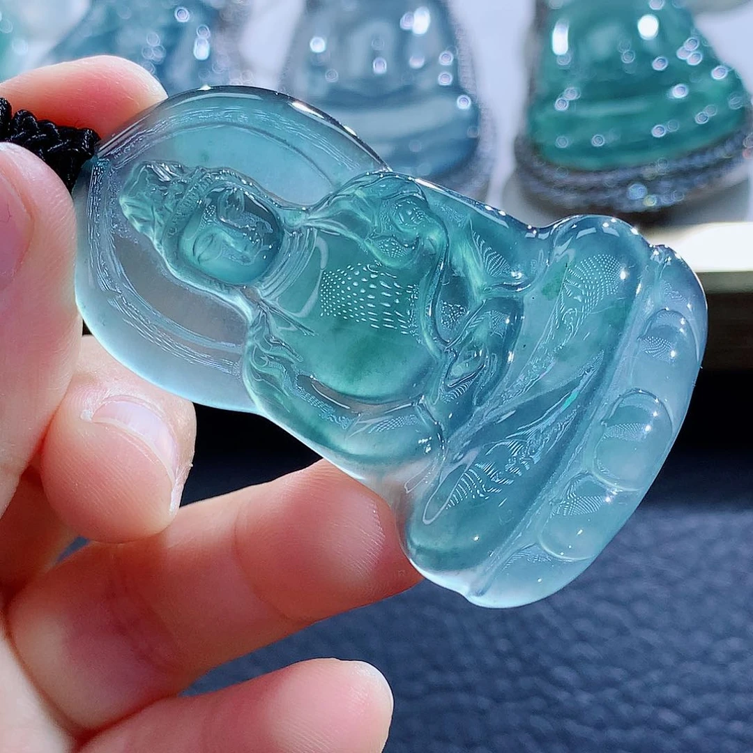 未镶嵌挂件翡翠翡翠