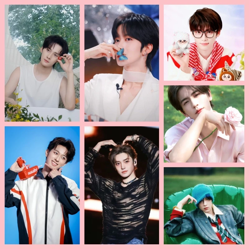 A【男 】（随机不指定）6寸明星片 爱豆周边系列照片