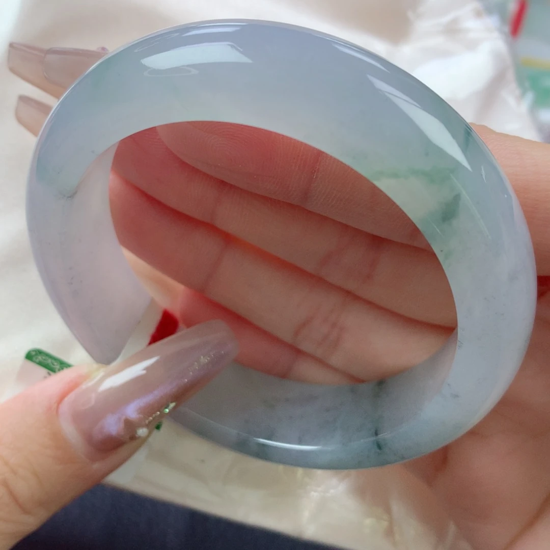 未镶嵌手镯翡翠缅甸天然翡翠A货55