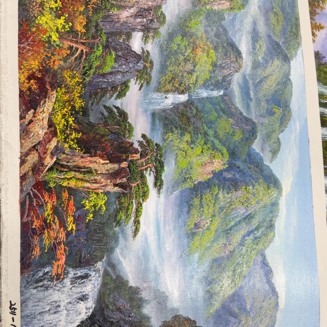 油画我的小伙伴都在