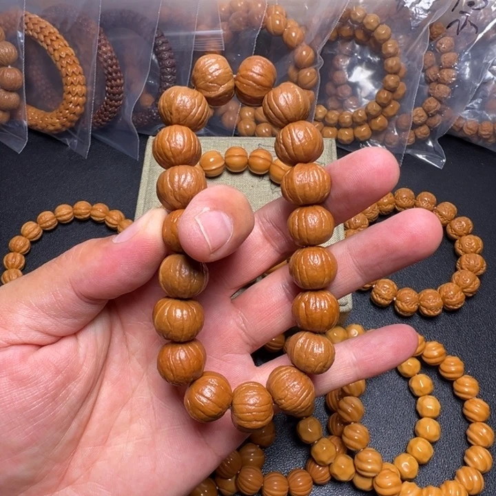 猴头核桃手串南瓜