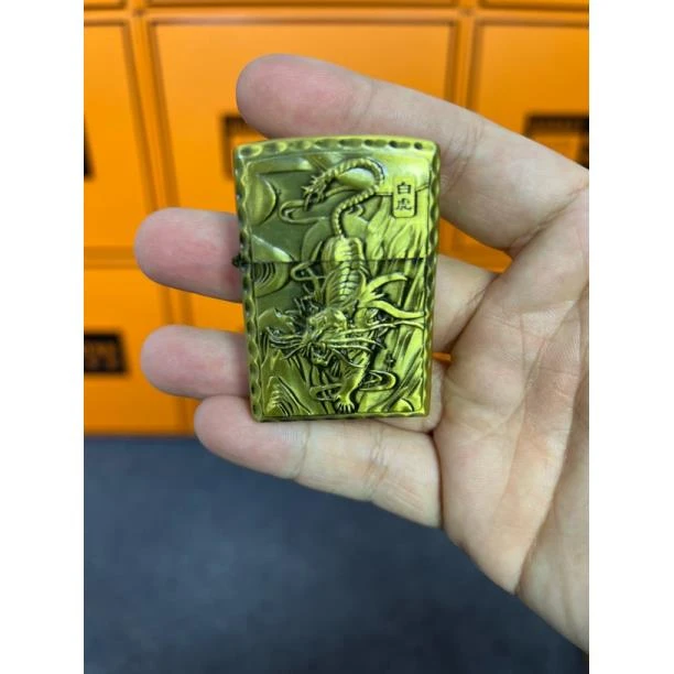 白虎青铜打火机（需自行配油）