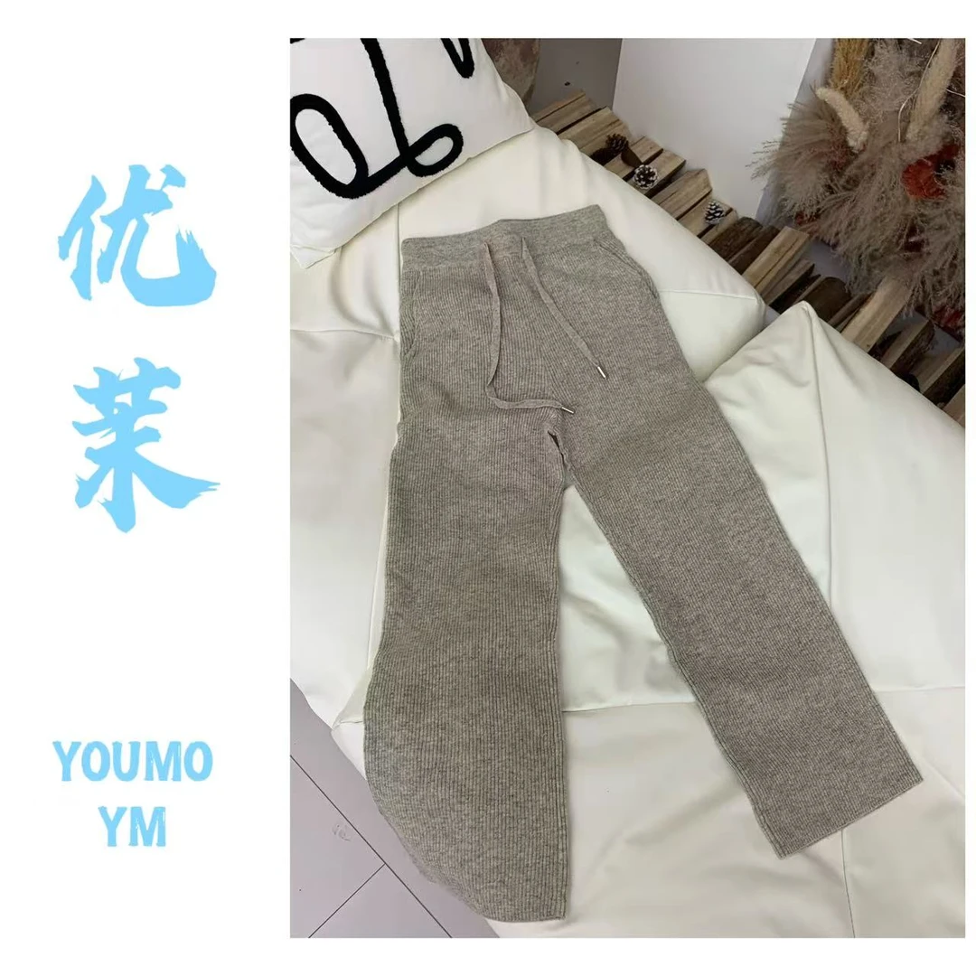 优茉【休闲百搭裤】高品质羊毛裤